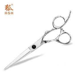 Stable Hair Salon Shears Sharp Blade Tip Hair Cutting Polishing Surface