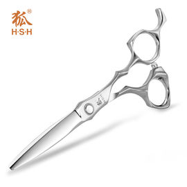 Copper Gold Titanium Hair Scissors Customized Logo Convex Edge Smooth Handfeel