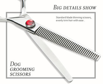Smooth Pet Grooming Scissors , Professional Dog Grooming Shears Long Life Span